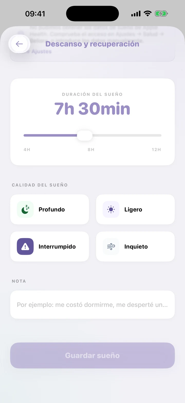 Tu cuerpo lleva la cuenta